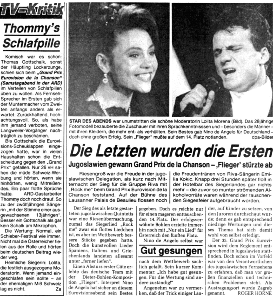 Eurovision Song Contest 1989